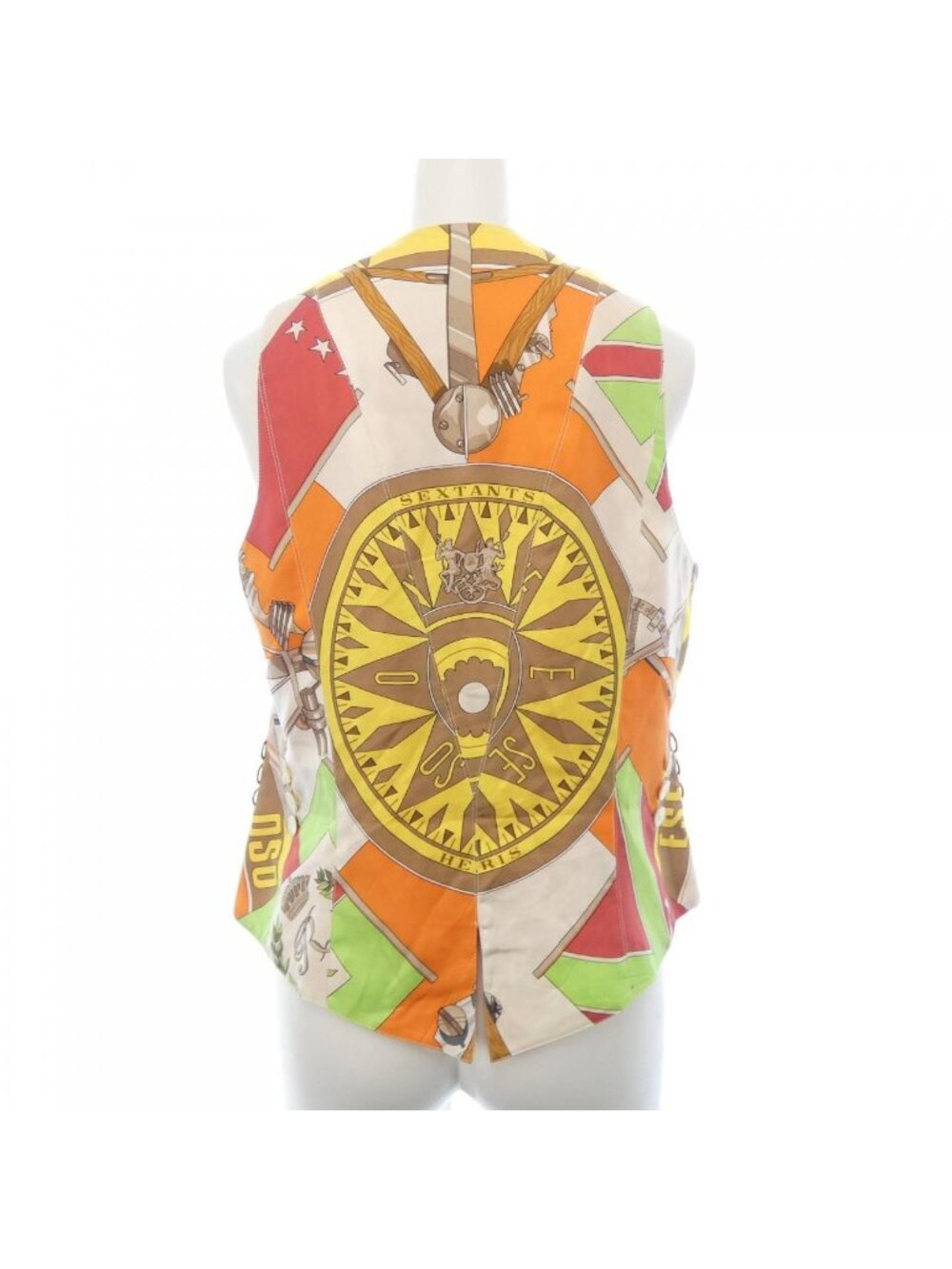 Hermes Vintage Sextants Twillaine Vest - Picture 2 of 5